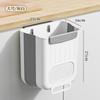 Poubelle murale Pliante Gain de place Solution de stockage des déchets pour bureau Camping-car Maison Voiture Cuisine