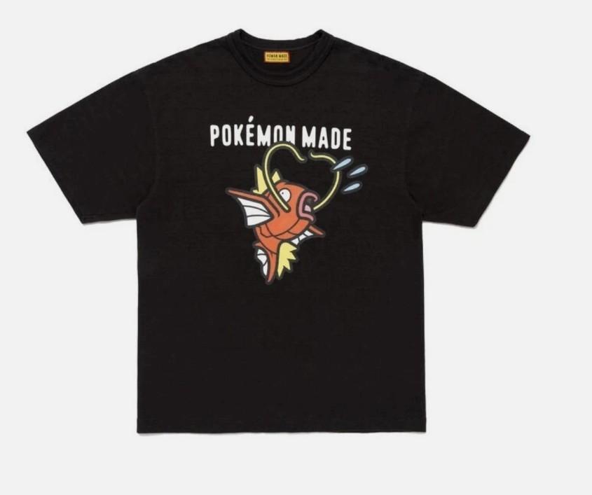 Human Made POKEMON GRAPHIC T-SHIRT #3 size L Black Hand Fast Shipping