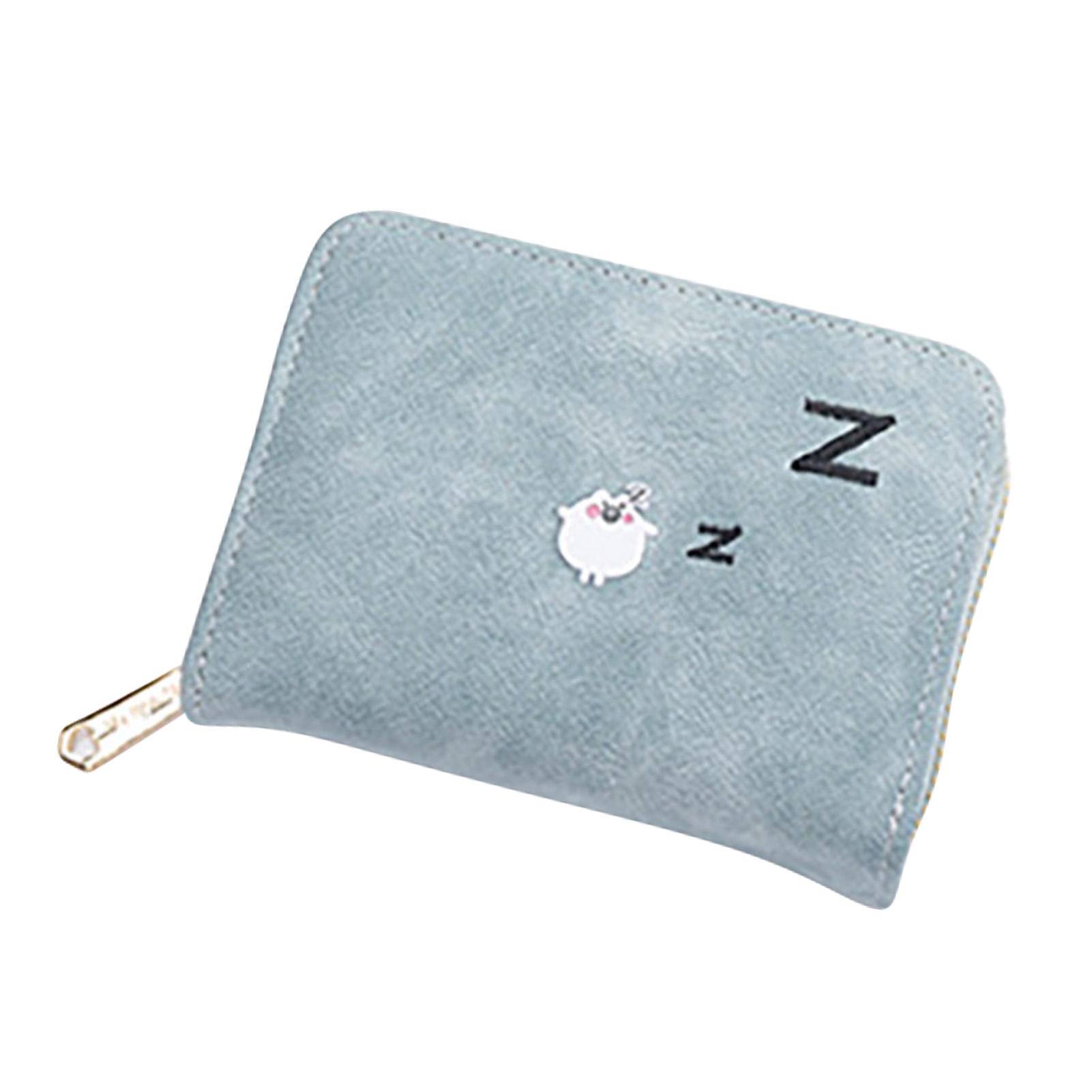 

Women Card Holder Wallet Multifunction Cute PU Leather Small ID Card Purse for Girls