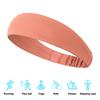 Men Women Running Headband Solid Color Elastic Fashion Workout Headband Moisture Wicking Breathable Gym Sweat Band Fitness Yoga