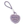 11 Plush heart keychain student canvas bag pendant decoration children's backpack pendant mobile phone lanyard