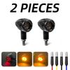 2/4Pcs Motorrad Bike Blinker Indikatoren Mini Kugel Led Bernstein Warnung Lampe Blinker Licht Für Harley Honda suzuki 12V Universal