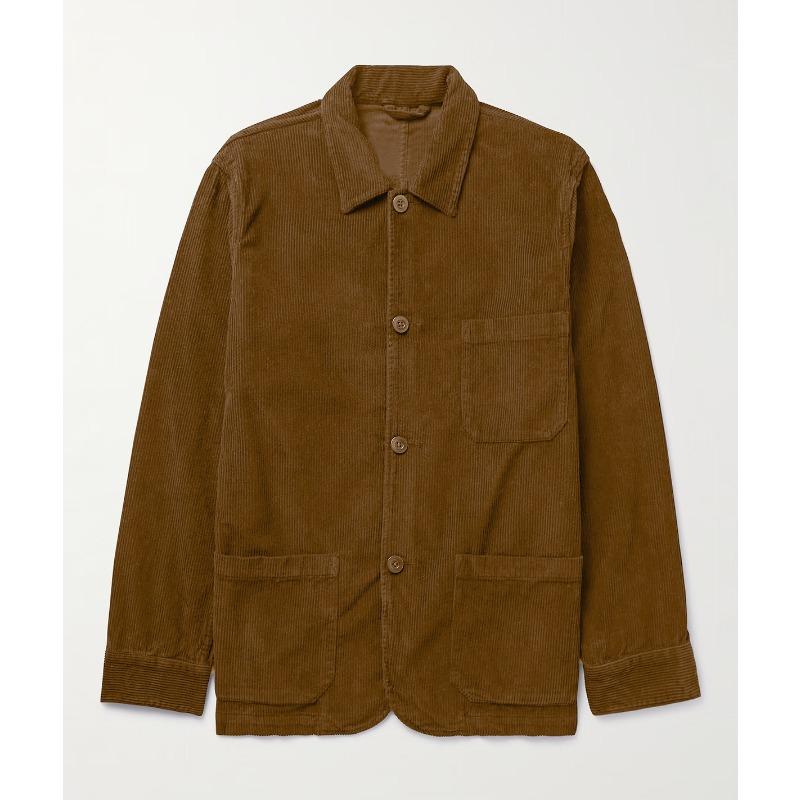 

Весенняя простая рубашка мужская не требующая глажки кардиган с длинными рукавами вельветовая мужская рубашка куртка XXL хаки