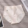 Big Size Female Spring and Autumn Color Cotton 10a Antibacterial High Waist Abdominal Lift Hip Briefs