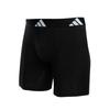 Men' Adidas Active Flex Boxer Shorts 3-Pack Black 4Am004-000 R