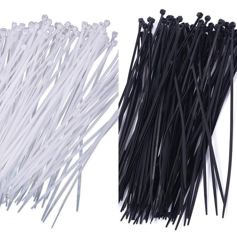 10x 10/"//8/"//6/" Releasable Reusable Plastic Zip Cable Tie Wraps Ratchet Ties Wire