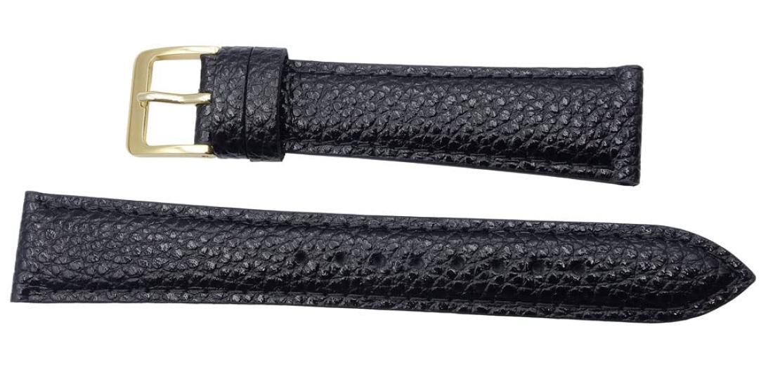 

[SEIKO] Ремешок для часов SEIKO 17 мм DAE3R из воловьей кожи, термоусадочный, черный, мужской