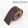 4mm Head layer cowhide lychee pattern soft belt strap, shoulder strap, bag strap, handmade DIY accessory, genuine leather fabric