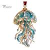 Modernes Wandbehang-Dekor Meerglas-Weihnachtsornament, Küsten-Schildkröte Walhai Oktopus Partygeschenke für Festivals Baumdekoration, Meeresinspiriert