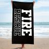 1 Stück Schnelltrocknendes Feuerrettungs-Strandtuch - Polyester Leichtes Weiches Schwimm-Reisehandtuch, Unisex für Strandmatte Badebekleidung Camping