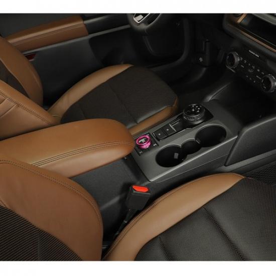 Pink 4WD Four-wheel Drive Switch Knob Trim Cover for Ford Bronco Sport -25