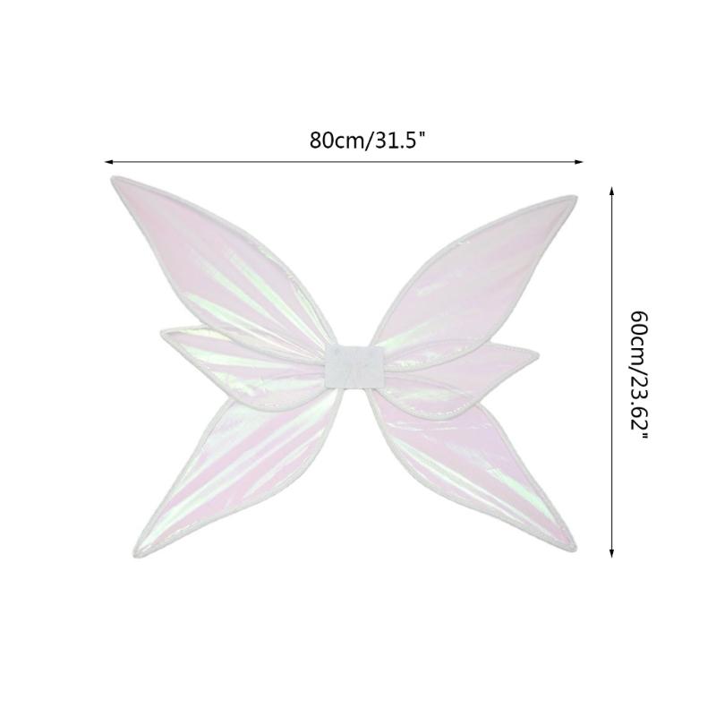 Girls Fairy Wing for Kids Adults Birthay Party Halloween Dress Up