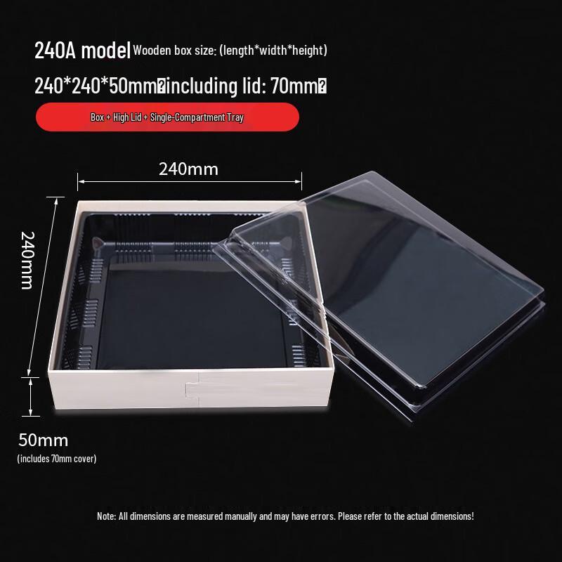 

Hanyou Disposable Wheat Straw Platter Box with Lid and Tray