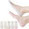 Women's Socks, Summer Ultra-Shallow Invisible Socks, Silicone Non-Slip Heel, Cool Ice Silk Boat Socks