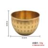 Brass Hundred Blessings Eight Directions Wealth Daily Progress Money Craft Ornament Treasure Jar Manufacturer Wholesale