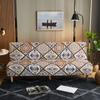 Full Coverage Elastic Sofa Bed Cover, Armless Sofa Cover, Cross-border Sofa Bed Dust Cover