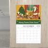 Calendar de Perete Nurse Goose 2026 12 Luni Design Tematic Organizator Evenimente Zilnice Legare cu Spirală Hârtie Groasă Calendar de Birou pentru Planificare Zilnică