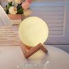 LED Moon Lamp: DIY Graffiti Planet with Eye Protection for Bedroom or Bedside
