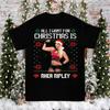 Rhea Ripley Christmas T-Shirt Cotton Men's Tee S-4XL ZL448 Unisex T-Shirt