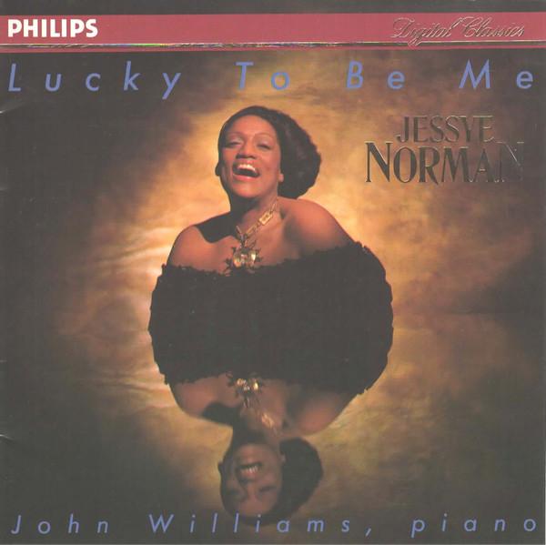 CD JESSYE NORMAN - Lucky To Be Me 4224012 Philips 1992 US Pop Used