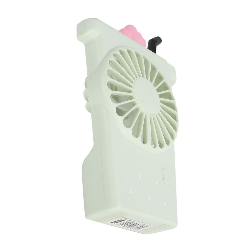 Handheld Mini Fan USB Rechargeable Electric Desk Portable Cartoon 3 Speeds for Home Outdoors