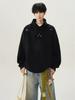 Herbst Trendiger Amerikanischer High Street Hoodie mit Schriftzug - Lockere Passform, Schweres Design für Paare