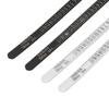 10pcs Reusable Design Finger Measuring Gauge Plastic Ring Measurement Tool  For Men