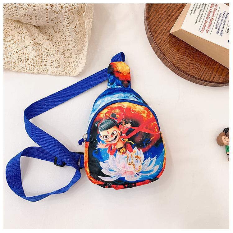 

Школьный рюкзак новая сумка мальчики и девочки модный мультяшный кошелек для мелочи сумка-мессенджер повседневный маленький рюкзак нагрудная сумка