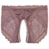 Light Luxury Satin Lace Open Crotch Seamless Jacquard Panties - Sexy, Comfortable, Breathable, Skin-Friendly, Plus Size Triangle Design.