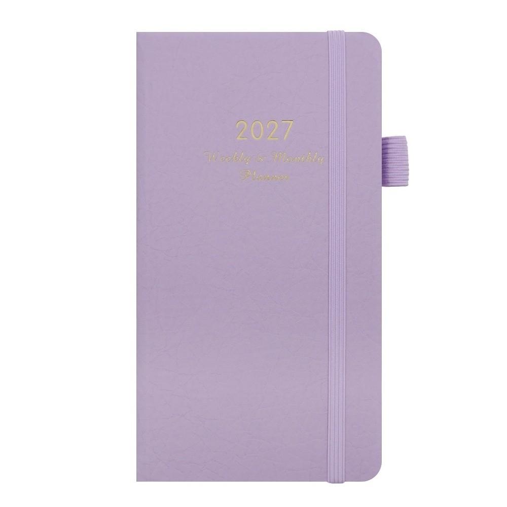 A6 2027 Terminplaner Notizbuch Leichter Büro-Arbeitsplaner To-do-Liste Notizbuch Jahresübersicht
