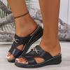 Foreign Trade Big Size Casual Sandals with Thick Soles, Slip-resistant, Lightweight Slippers, Women's Shoes for Outdoor Wear