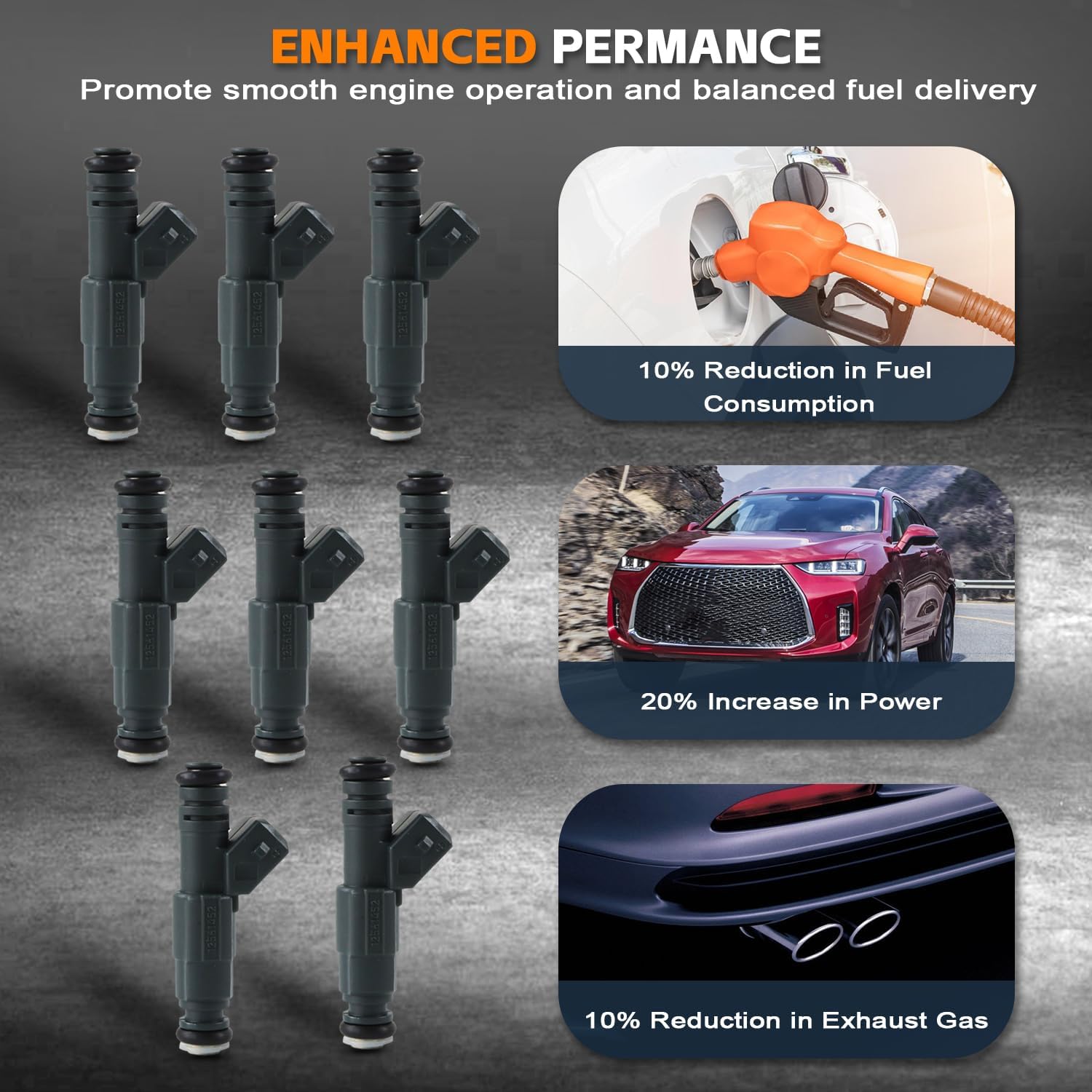 

PANGOLIN 0280155931 12561462 Топливная форсунка 8 шт. для Holden VT VX VU VY VZ V8 5.7L LS1 Gen 3 Commodore Calais SS Запчасти послепродажного обслуживания