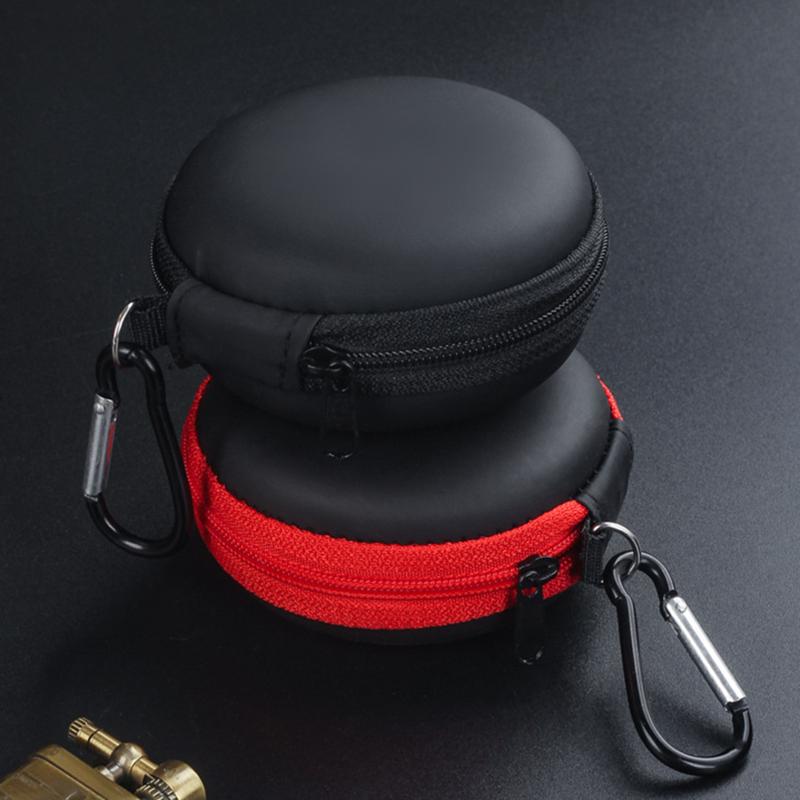 Lightweight Eva Portable Ashtray With Keychain Anti-Smog Ashtray With Outer Bag Cover Car Travel Ashtray
