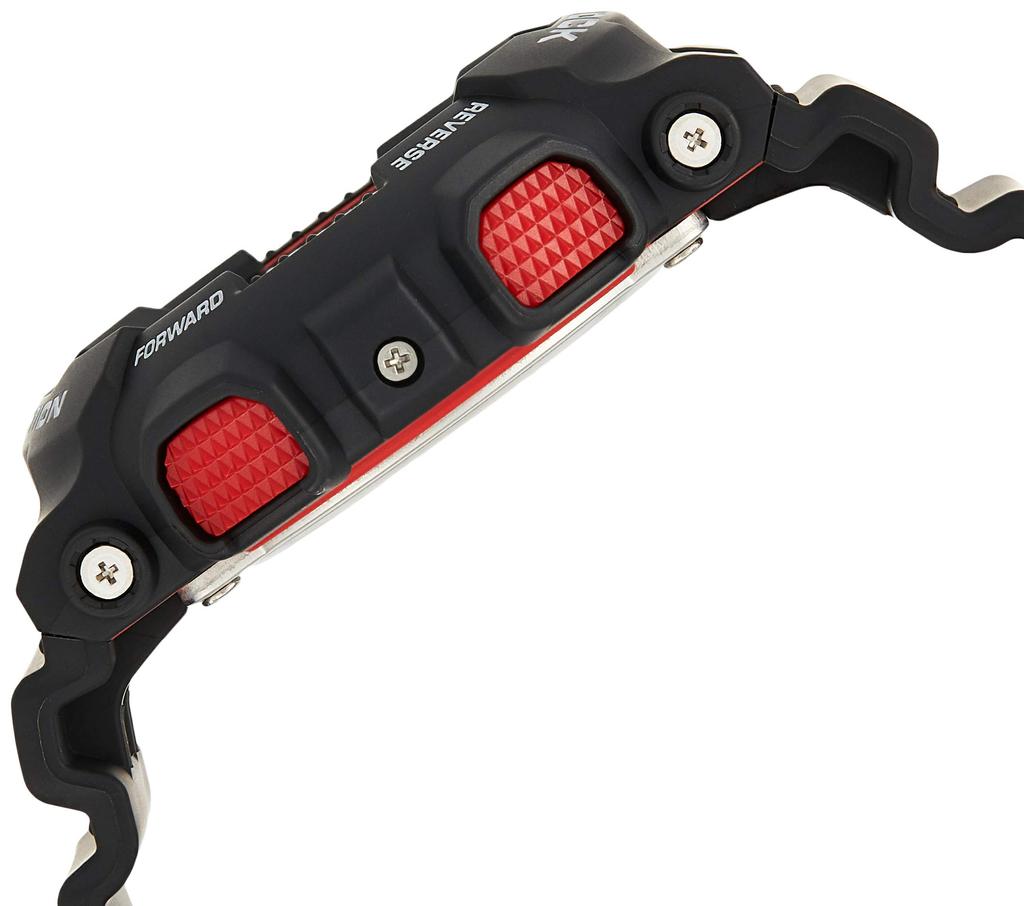 Montre Noire Antimagnétique avec Points Forts G-Shock Homme Analogique-Numérique