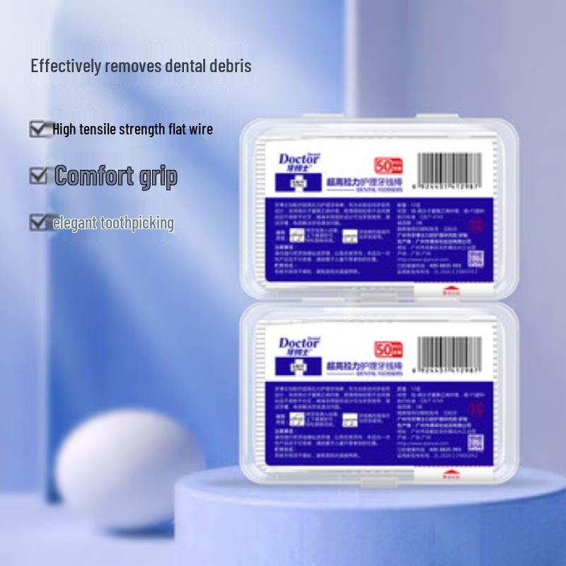 Dr. Ya Smooth Dental Floss Sticks (100 Count)