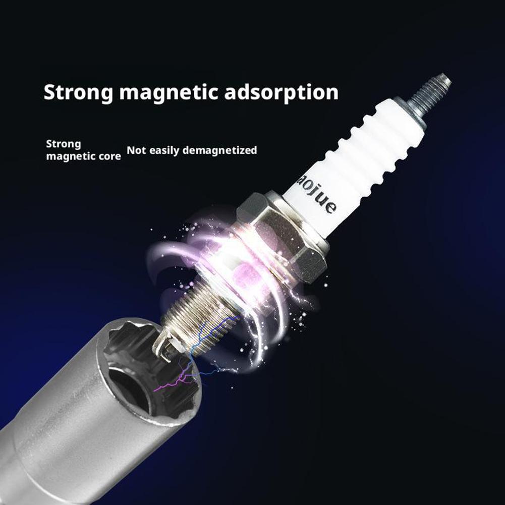 14mm 16mm Spark Plug Socket Wrench Adapter Auto Car Repair Nozzle Spark Plug Disassembly Repair Tool Accessories