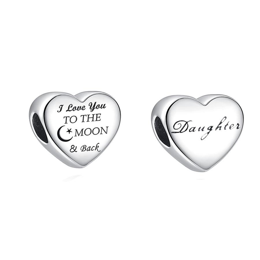 Copper Letter Family Beads Grandma Brother Son Pendant Women Dangle New Charm Fit Original Bracelet For Jewelry Gift