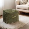 No Filling Seat Cushion Cover Japanese Style Storage Bag Storage Leg Bench  Home Decor