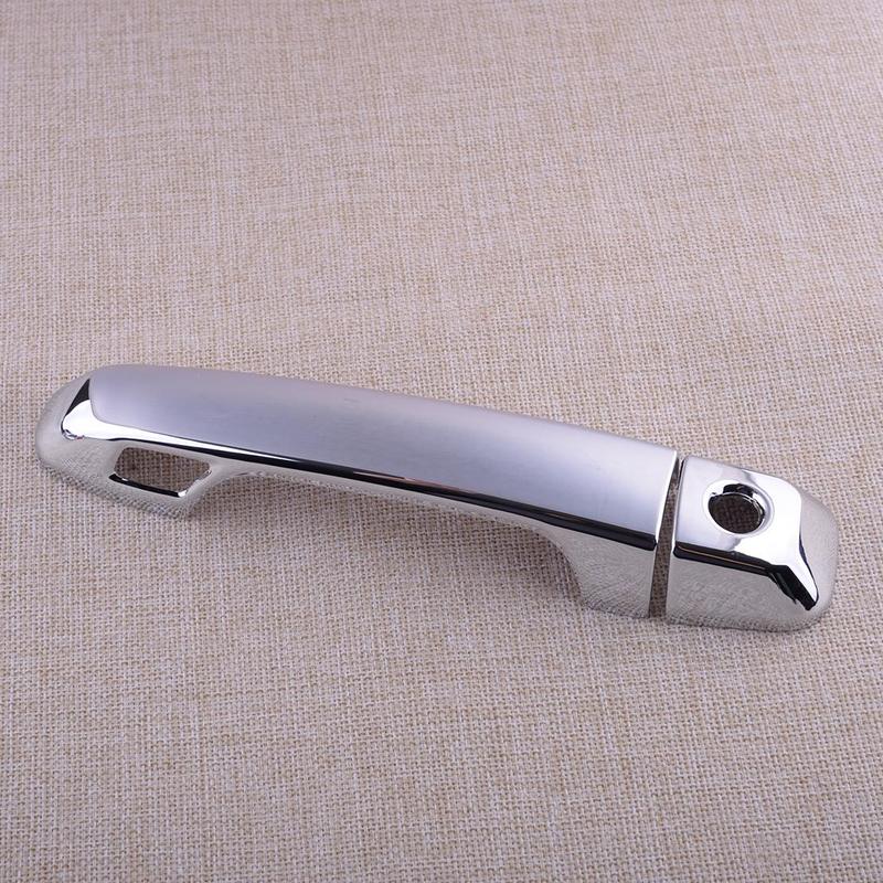 Car Exterior Door Handle Cover Trim Set With Smart Entry Fit For Toyota Land Cruiser Prado Lexus GX460