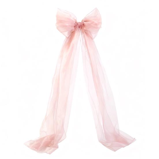

Бантик Подвеска Длинный Хвост Очень Большой Бант Украшение Гибкий Тюлевый Бант Свадьба Рождество Вечеринка Окно Машины Украшение Газона розовый