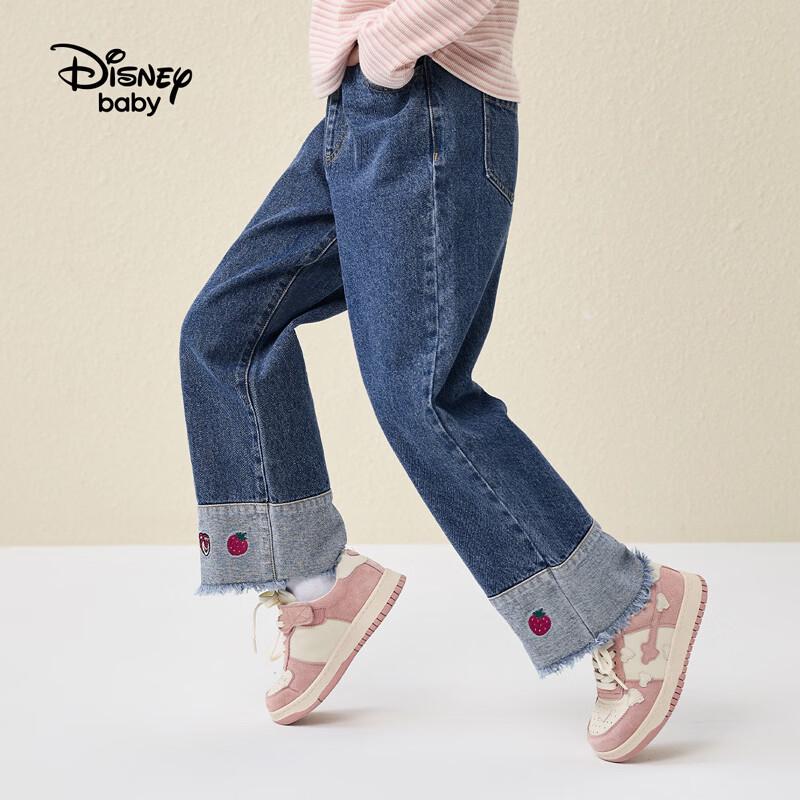 Disney Girls' Straight Leg Denim Jeans