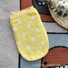 Autumn and winter new dog clothes velvet vest warm teddy small and medium dog pet supplies