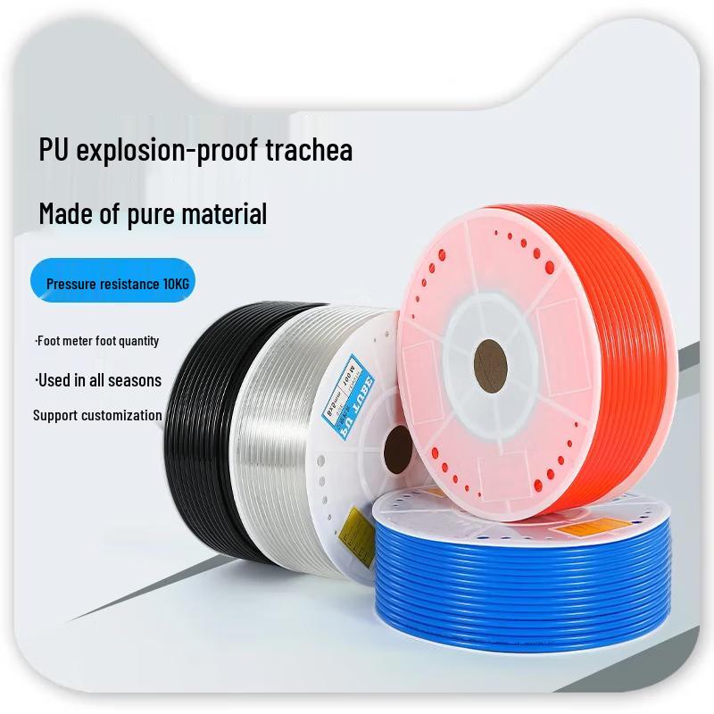 BLCH Transparent PU Air Hose CN plug (adapter included)