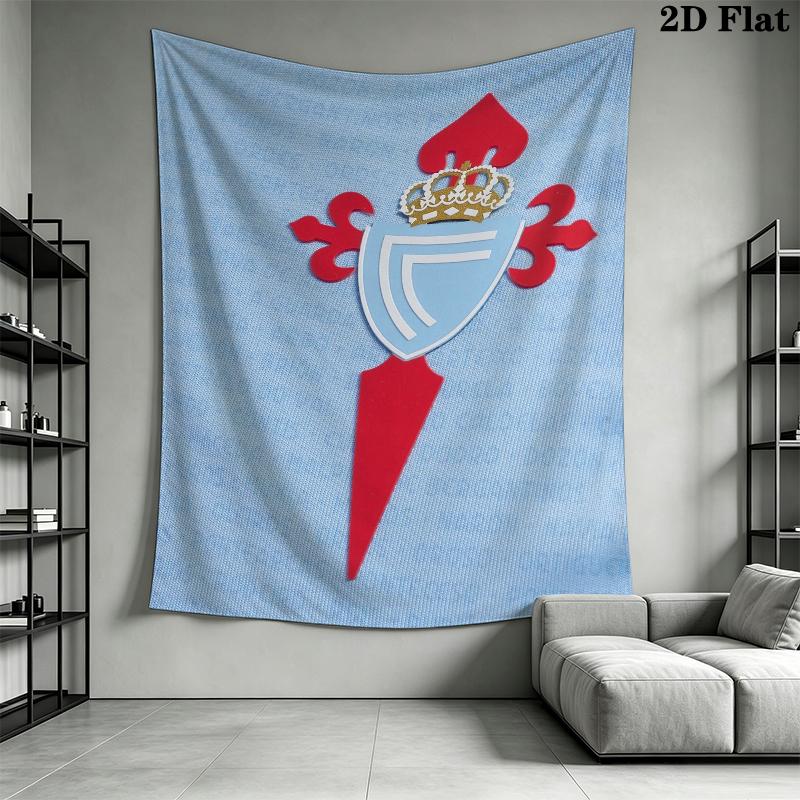 Celta de Vigo Wall Tapestry Aesthetic Wall Hanging Printed Fabric Blanket Decorative Tapestries for Bedroom Living Room Home Decor
