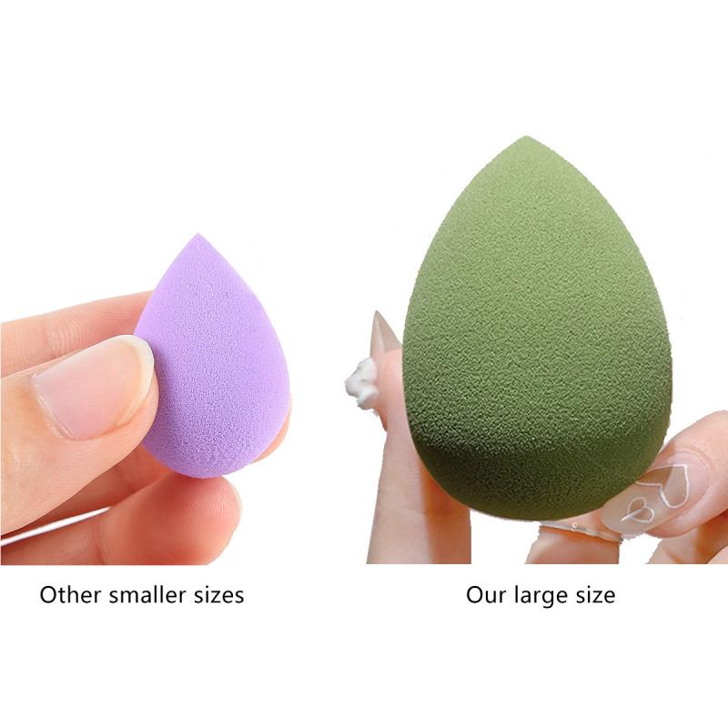 12 pcs Professional Makeup Sponge Set Latex Free Foundation Puff 3D Hydrophilic Beauty Blender for Flawless Finish