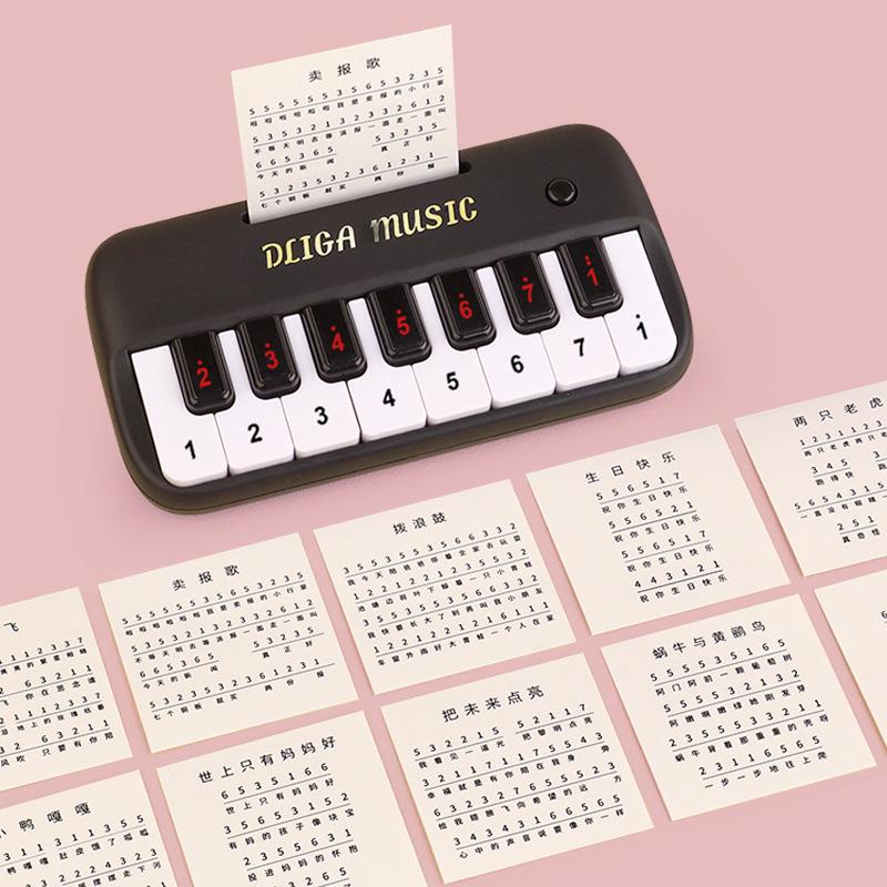 New Kids' Mini Electronic Keyboard: Beginner-Friendly Playable Music Toy with Multifunctional Keys.