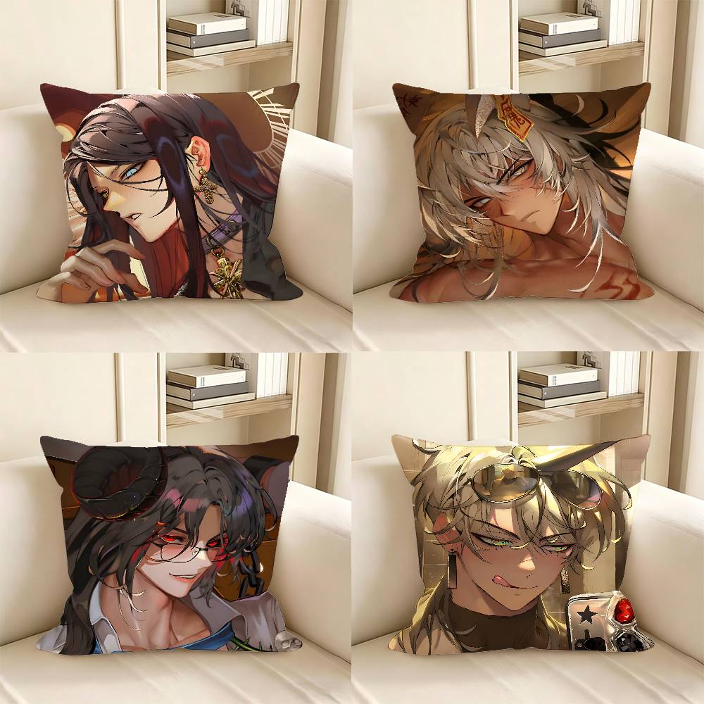 1pc Game What In Hell Is Bad Pillow Case Fashion Square Pillowcase Bedroom Sofa Room Ins Decoration Leisure