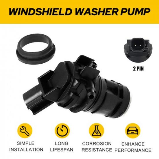 For 2005- Chrysler 300 Washer Windshield Pump 2PIN Replacement 05139113AA
