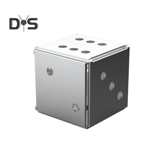 Schweißset-Würfel, 16 Gauge-Schweißplatte, DIY-Würfel, hohe Festigkeit, rostfrei, einfach anzuschließen, Übungswerkzeug für Schweißanfänger