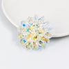 Bunte Gradient-Glas-Kristall-Blumenbrosche